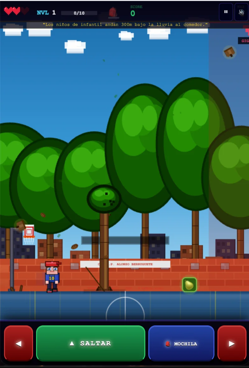 Gameplay del videojuego BBLOX · Berruguete Blox